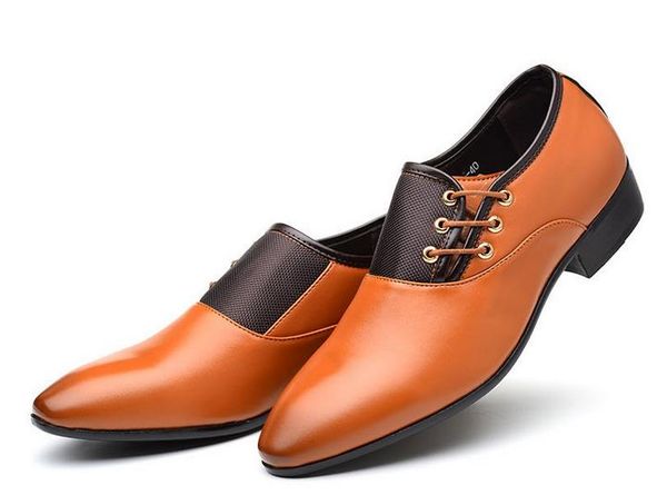 men's leather shoes designer business loafers man pointed toe wedding party shoes black yellow brown color big size 38-48
men's leather shoes designer business loafers man pointed toe wedding party shoes black yellow brown color big size 38-48