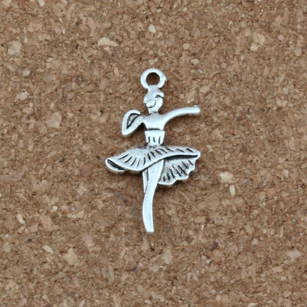 100pcs/lots antique silver alloy ballet dancer girl charms pendants diy jewelry fit bracelets necklace earrings 14.5x27.5mm a-344, Bronze;silver
100pcs/lots antique silver alloy ballet dancer girl charms pendants diy jewelry fit bracelets necklace earrings 14.5x27.5mm a-344, Bronze;silver