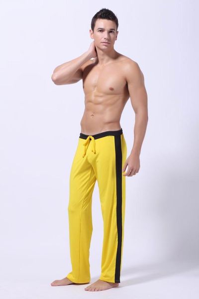 european and american men low-waisted sports pants black and yellow with yoga fitness sports household pants pure cotton casual, Black;brown
european and american men low-waisted sports pants black and yellow with yoga fitness sports household pants pure cotton casual, Black;brown