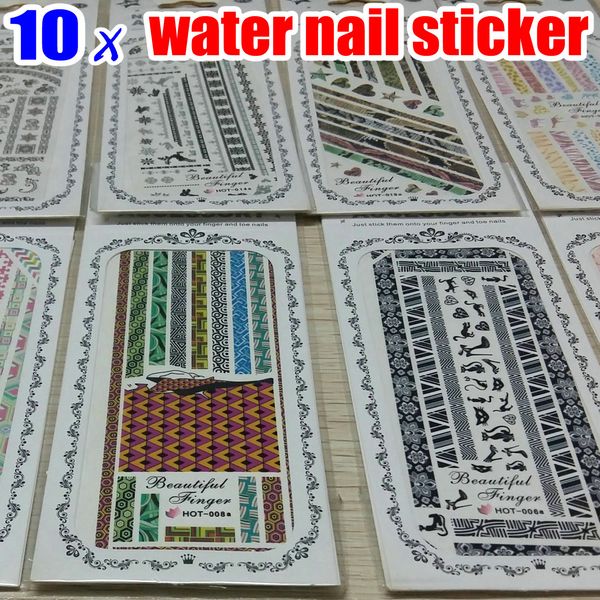 10x nail art water transfer sticker decal decals animal leopard spots crafts decoration strip wrap wraps for natural / false nails tips new, Black
10x nail art water transfer sticker decal decals animal leopard spots crafts decoration strip wrap wraps for natural / false nails tips new, Black