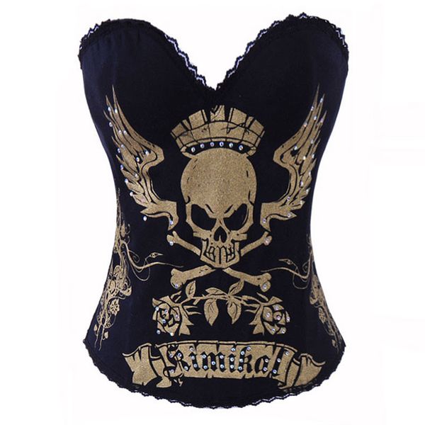 burlesque overbust corset skull printed corset comfortable cotton and bustier halloween costume for women plus size, Black;white
burlesque overbust corset skull printed corset comfortable cotton and bustier halloween costume for women plus size, Black;white