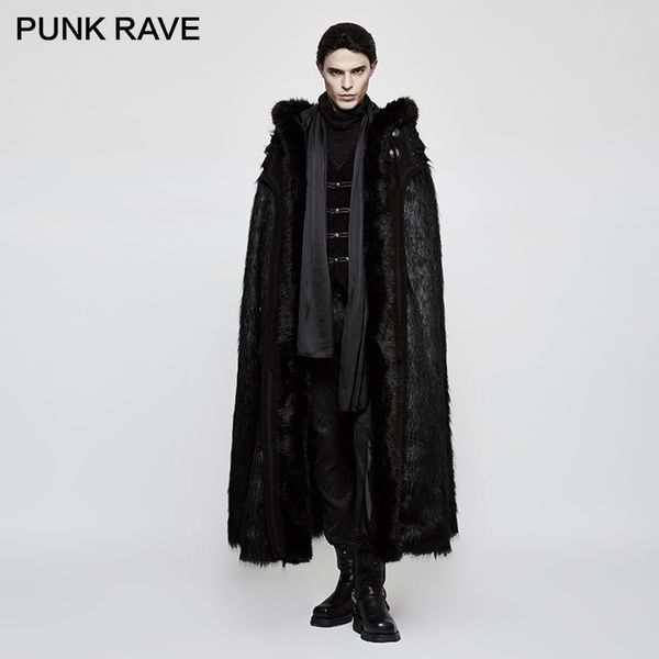 punk rave gothic witch long bat fur cloak halloween black knight luxury men long fur cloak with hood imitation wool-grass fabric, Tan;black
punk rave gothic witch long bat fur cloak halloween black knight luxury men long fur cloak with hood imitation wool-grass fabric, Tan;black