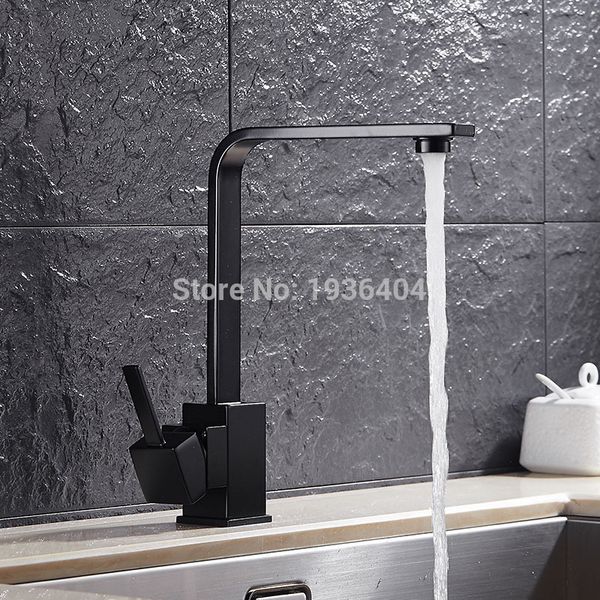 black kitchen faucet square design 360 degree rotation single handle kitchen faucet b3277
black kitchen faucet square design 360 degree rotation single handle kitchen faucet b3277