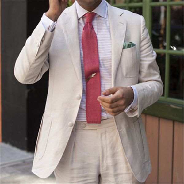 white linen men suit for wedding 2 pieces(jacket+pants+tie) slim fit latest coat pant designs blazer custom made clothes men, White;black
white linen men suit for wedding 2 pieces(jacket+pants+tie) slim fit latest coat pant designs blazer custom made clothes men, White;black