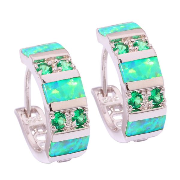 zhixun new vintage/retro round crystal green opal hoop earring for women wedding engagment birthday jewelry opal hoop earring, Golden;silver
zhixun new vintage/retro round crystal green opal hoop earring for women wedding engagment birthday jewelry opal hoop earring, Golden;silver