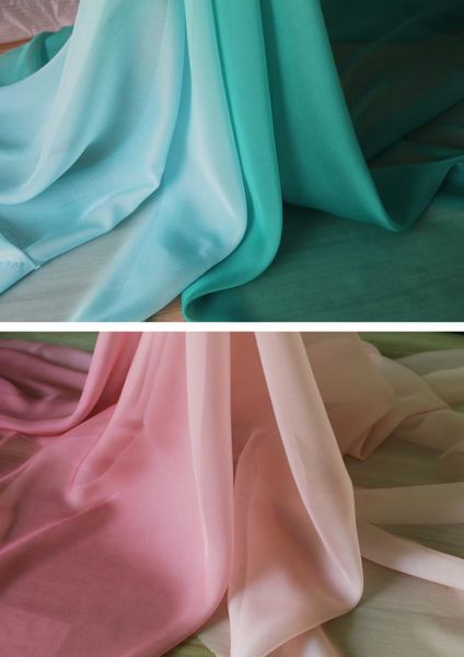 pink green light weight 30d chiffon sheer gauze ombre gradient fabric chiffon, Black;white
pink green light weight 30d chiffon sheer gauze ombre gradient fabric chiffon, Black;white