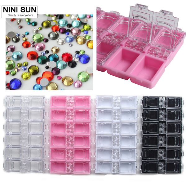 new 12 checks empty nail art decorations storage case box nail glitter rhinestone crystal beads accessories container wholesale, Silver;gold
new 12 checks empty nail art decorations storage case box nail glitter rhinestone crystal beads accessories container wholesale, Silver;gold