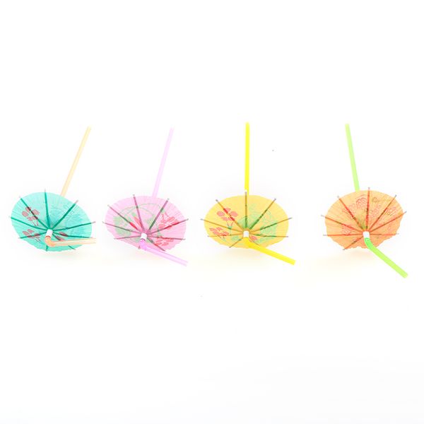 50pcs/pack umbrella fruit juice cocktail straws mixed color plastic bbq hawaiian theme straws party marriage wedding decoration
50pcs/pack umbrella fruit juice cocktail straws mixed color plastic bbq hawaiian theme straws party marriage wedding decoration