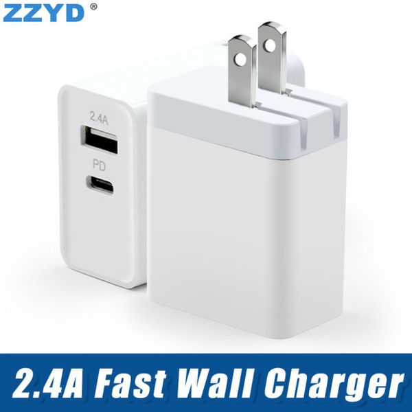 zzyd 2.4a fast wll charger pd adapter usb type-c port travel adapter for iphone 7 8 samsung s9 plus
zzyd 2.4a fast wll charger pd adapter usb type-c port travel adapter for iphone 7 8 samsung s9 plus