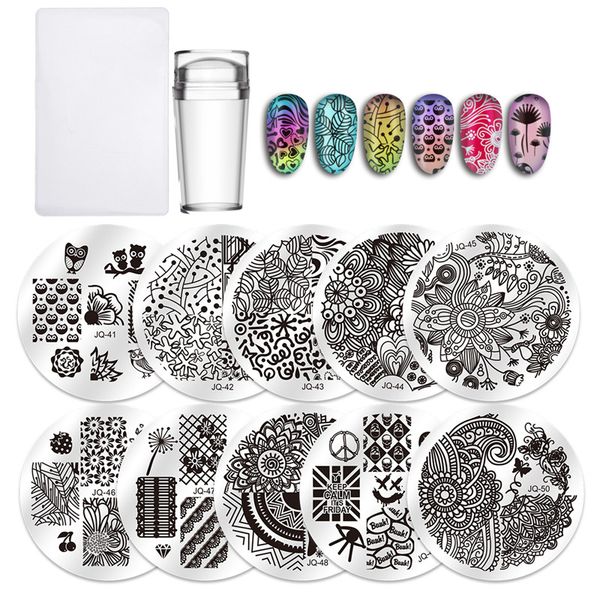 12pcs/set nail stamping plate stencils animal nail stamp template big size image plates manicure diy art design, White
12pcs/set nail stamping plate stencils animal nail stamp template big size image plates manicure diy art design, White
