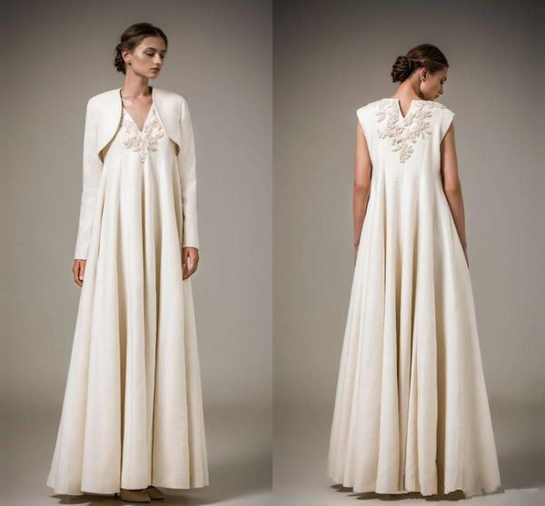 ashi studios 2018 ivory satin prom dresses with jacket new designer floor length formal evening gowns lace appliqued party dr212e, Black
ashi studios 2018 ivory satin prom dresses with jacket new designer floor length formal evening gowns lace appliqued party dr212e, Black