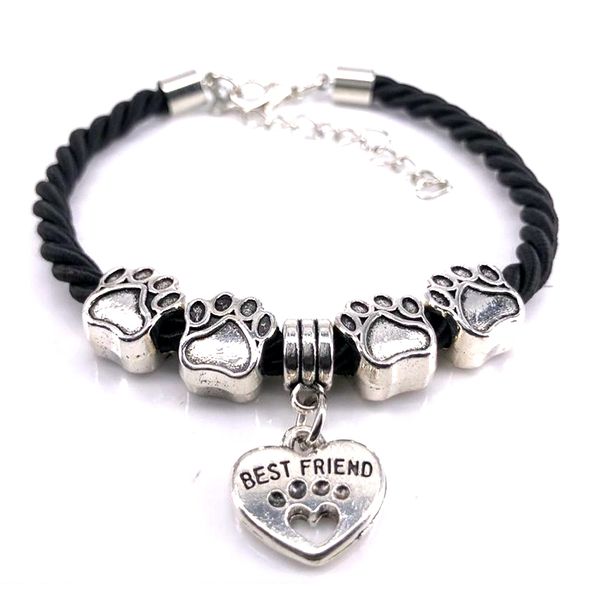 2018 new hand woven 8 colors rope chain bracelet for women friend dog charm bracelet for pet lovers wholesale b18088, Golden;silver
2018 new hand woven 8 colors rope chain bracelet for women friend dog charm bracelet for pet lovers wholesale b18088, Golden;silver