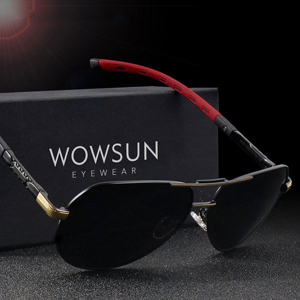 wowsun classic polarized men's sunglasses carefully designed alloy frame oval sunglasses uv400 a410, White;black
wowsun classic polarized men's sunglasses carefully designed alloy frame oval sunglasses uv400 a410, White;black
