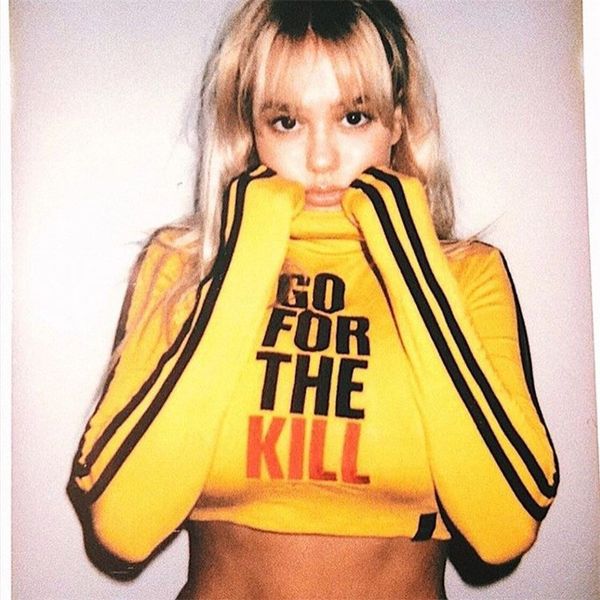 fashion 2018 autumn new side stripe crop women casual long sleeve t-shirt turtleneck high collar letter printing, White
fashion 2018 autumn new side stripe crop women casual long sleeve t-shirt turtleneck high collar letter printing, White
