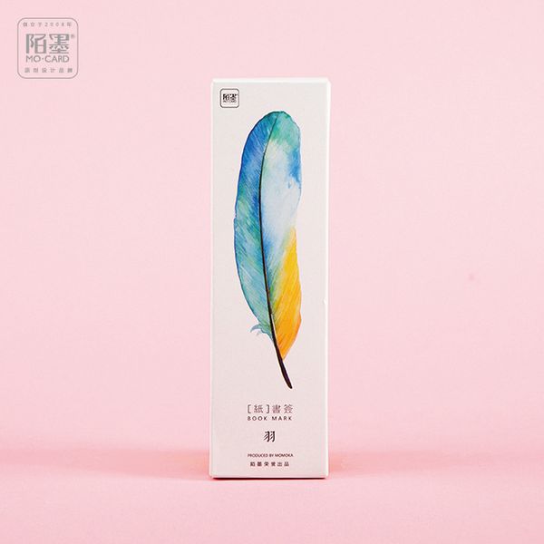 30pcs/pack novelty creative beautiful feathers paper bookmark stationery bookmarks message card office school supplies e2150
30pcs/pack novelty creative beautiful feathers paper bookmark stationery bookmarks message card office school supplies e2150