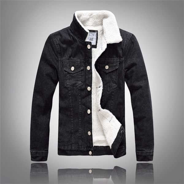 Newest Men Jacket Coat Trendy Warm Fleece Denim Jackets Autumn Winter Fashion Mens Jean Jacket Outwear Male Cowboy Plus Size 5XL
Newest Men Jacket Coat Trendy Warm Fleece Denim Jackets Autumn Winter Fashion Mens Jean Jacket Outwear Male Cowboy Plus Size 5XL