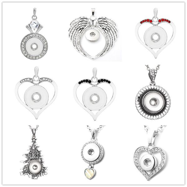 exquisite noosa snap hollow out heart pendant necklaces stainless steel chain colours rhinestone pendant necklace, Silver
exquisite noosa snap hollow out heart pendant necklaces stainless steel chain colours rhinestone pendant necklace, Silver