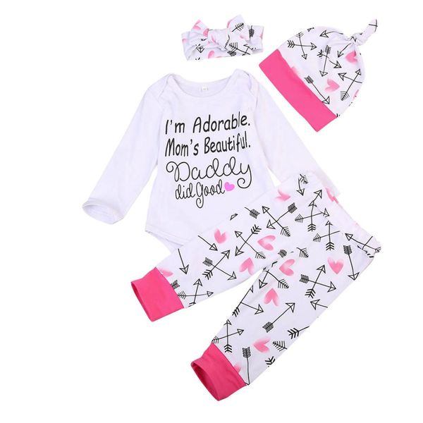 pudcoco fashion autumn newborn baby girl boys clothes sets cotton romper pants hat home outfits set clothes, White
pudcoco fashion autumn newborn baby girl boys clothes sets cotton romper pants hat home outfits set clothes, White