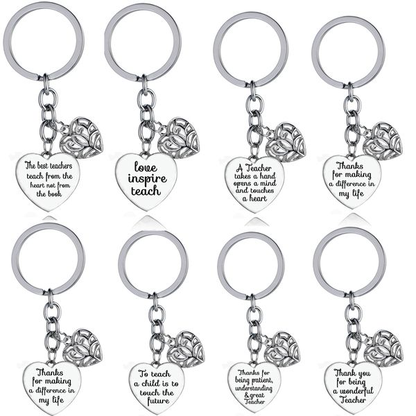 hollow heart charm keychain gift for teachers heart pendant nursery teacher assistant gift key chains lovely jewelry engraved, Silver
hollow heart charm keychain gift for teachers heart pendant nursery teacher assistant gift key chains lovely jewelry engraved, Silver