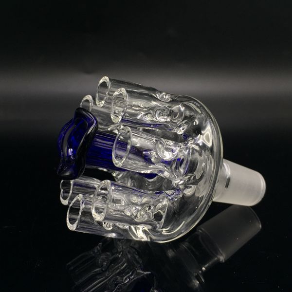 

цветные травы табака стеклянная чаша синие слайды чаши штук 14 мм 18 мм мужской стеклянная чаша для стекла Бонг водопроводные трубы нефтяные вышки