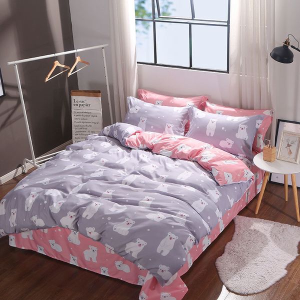 polar bear home textile pattern printed bedding set bed cover bed sheet duvet cover pillowcase linen bedclothes
polar bear home textile pattern printed bedding set bed cover bed sheet duvet cover pillowcase linen bedclothes