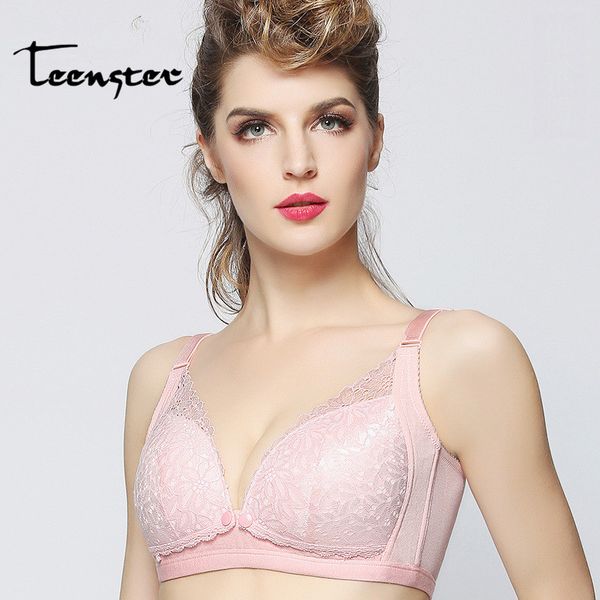 lace maternity breastfeeding bra for feeding nursing sleep bra wire-pregnancy underwear intimates clothing, White
lace maternity breastfeeding bra for feeding nursing sleep bra wire-pregnancy underwear intimates clothing, White