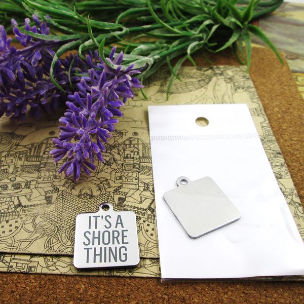 40pcs--"it's a shore thing"stainless steel charms more style for choosing diy charms pendants for necklace, Bronze;silver
40pcs--"it's a shore thing"stainless steel charms more style for choosing diy charms pendants for necklace, Bronze;silver