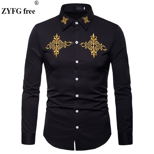 autumn men cotton social dress shirts business casual shirts bust embroidery long sleeved shirt men's solid large size shirt, White;black
autumn men cotton social dress shirts business casual shirts bust embroidery long sleeved shirt men's solid large size shirt, White;black