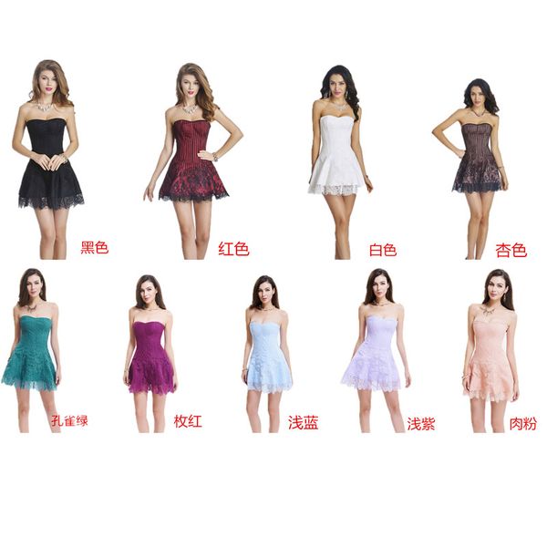 drop shipping plus size s-2xl mini corset dress size l black lace trim bandeau wired sides, Black;white
drop shipping plus size s-2xl mini corset dress size l black lace trim bandeau wired sides, Black;white