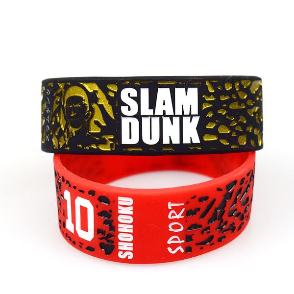 1pc hanamichi sakuragi silicone wristband slam dunk bracelet animation angle, Golden;silver
1pc hanamichi sakuragi silicone wristband slam dunk bracelet animation angle, Golden;silver