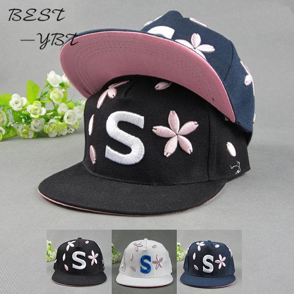 summer paragraph letter s embroidered cherry blossom petalshat female korean tidal flatbrimmed hat baseball cap for men, Blue;gray
summer paragraph letter s embroidered cherry blossom petalshat female korean tidal flatbrimmed hat baseball cap for men, Blue;gray