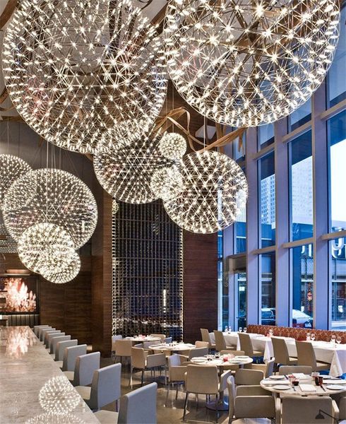 modern nordic pendant light spark ball led chandelier fixture firework ball stainless steel chandeliers home decor lighting 85-265v
modern nordic pendant light spark ball led chandelier fixture firework ball stainless steel chandeliers home decor lighting 85-265v