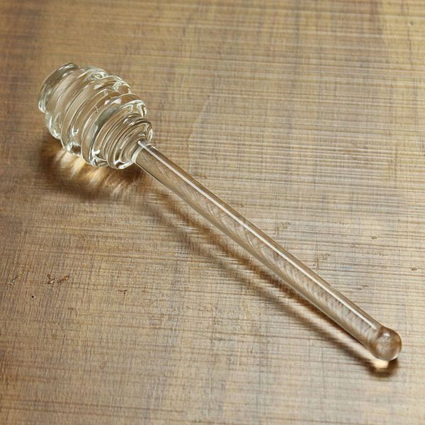 15cm clear glass stirrers honey dipper honey spoon stick for honey jar collect and dispense tools za5911
15cm clear glass stirrers honey dipper honey spoon stick for honey jar collect and dispense tools za5911