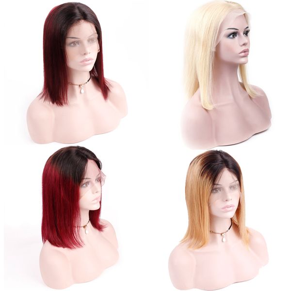 100% human hair wigs t1b/27 t1b/30 short bob straight lace wigs peruvian remy human hair pre plucked hairline honey blonde remy hair hcdiva, Black
100% human hair wigs t1b/27 t1b/30 short bob straight lace wigs peruvian remy human hair pre plucked hairline honey blonde remy hair hcdiva, Black