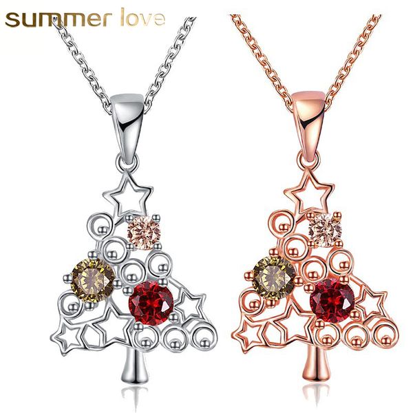 christmas tree big crystal necklaces & pendants rose gold silver color choker women fashion wholesale jewelry gift for girls
christmas tree big crystal necklaces & pendants rose gold silver color choker women fashion wholesale jewelry gift for girls