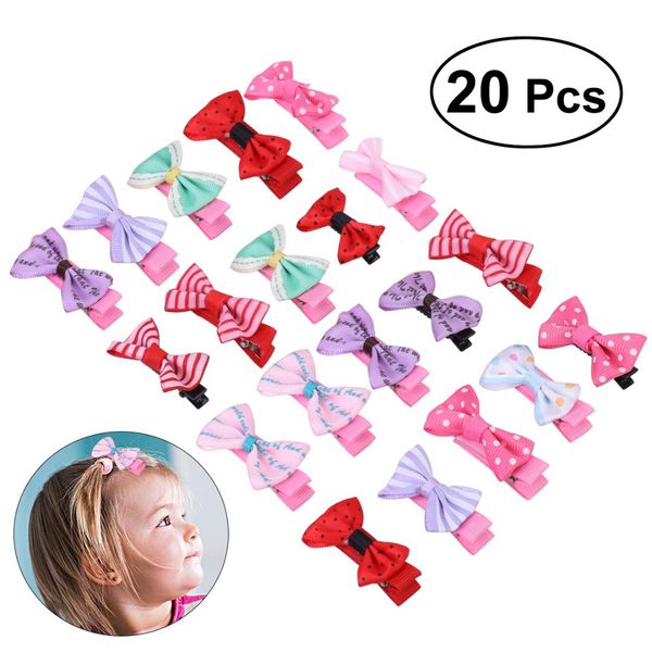20pcs bow hairpin bowknot hair clips colorful clips barrettes for girls babies toddlers kids (mixed colors
20pcs bow hairpin bowknot hair clips colorful clips barrettes for girls babies toddlers kids (mixed colors