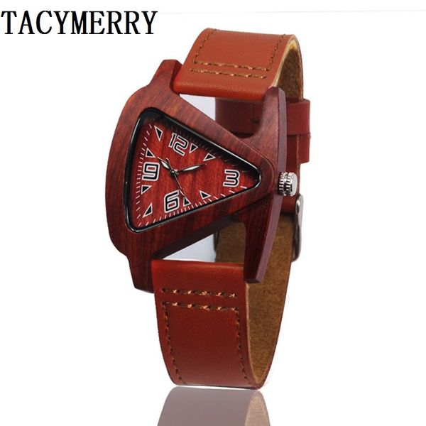 wholesale-charm glass bamboo wooden watchesfor women fashion triangle genuine leather analog quartz wrist watch, Slivery;brown
wholesale-charm glass bamboo wooden watchesfor women fashion triangle genuine leather analog quartz wrist watch, Slivery;brown
