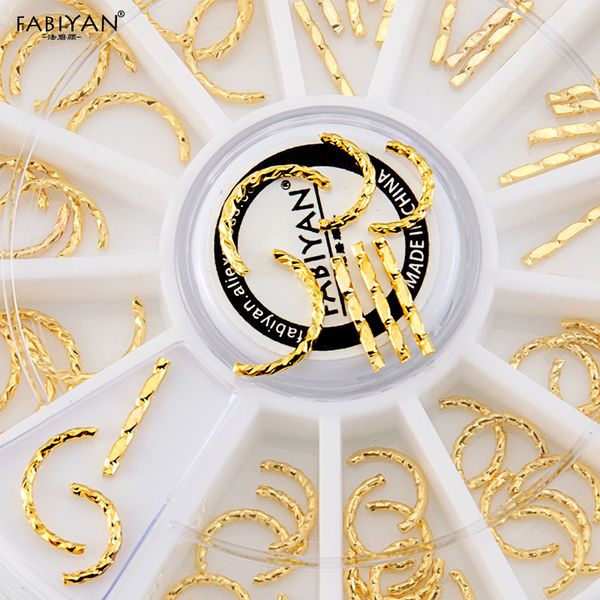 nail art wheel gold metal curved arc straight twist strip rivet studs mixed styles 3d tips decoration accessoires manicure tool, Silver;gold
nail art wheel gold metal curved arc straight twist strip rivet studs mixed styles 3d tips decoration accessoires manicure tool, Silver;gold