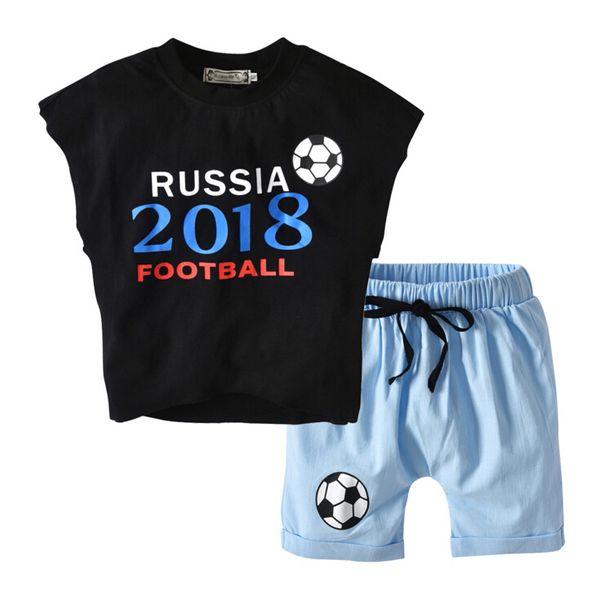 baby clothing set football printing crew neck t-shirt + pants boy girl kids two pieces clothing sets, White
baby clothing set football printing crew neck t-shirt + pants boy girl kids two pieces clothing sets, White