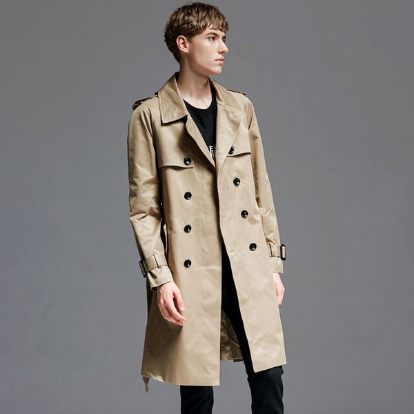 plus size fashion male trench coat men's clothing spring and autumn long trench design double breasted coats men khaki outerwear, Tan;black
plus size fashion male trench coat men's clothing spring and autumn long trench design double breasted coats men khaki outerwear, Tan;black