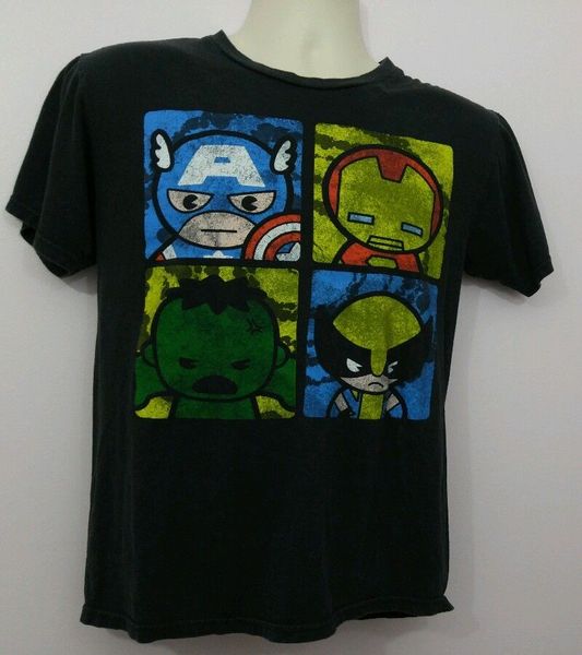 marvel small s mens black short sleeve shirt hulk iron man man fashion round collar t shirt tee, White;black
marvel small s mens black short sleeve shirt hulk iron man man fashion round collar t shirt tee, White;black
