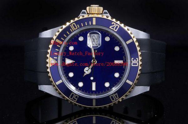 luxury sapphire 116613 116613lb rubber bracelet blue automatic mechanical ceramic bezel 40mm mens men's watch watches, Slivery;brown
luxury sapphire 116613 116613lb rubber bracelet blue automatic mechanical ceramic bezel 40mm mens men's watch watches, Slivery;brown