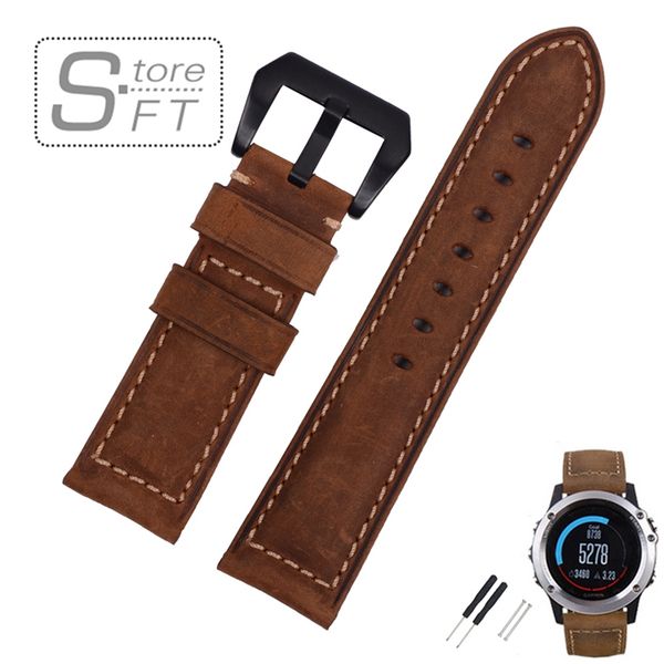 eache 26мм натуральная кожа ремешок для garmin 3 crazy horse кожа смотреть band ремешок для мужчин 3 часовых аксессуаров, Black;brown
eache 26мм натуральная кожа ремешок для garmin 3 crazy horse кожа смотреть band ремешок для мужчин 3 часовых аксессуаров, Black;brown