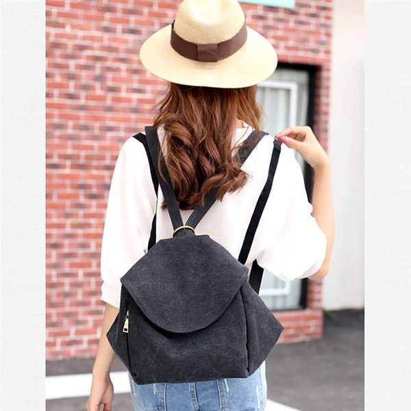 fashion multifunction mini female backpack women ladies irregular design solid canvas shoulder bag bookbag for teenage girls
fashion multifunction mini female backpack women ladies irregular design solid canvas shoulder bag bookbag for teenage girls