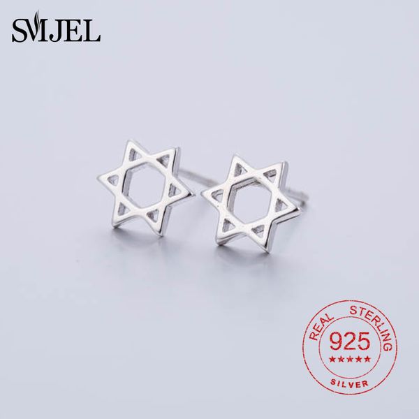 smjel 100% 925 sterling silver tiny magen star of david earrings for women israel judaica hebrew star ear jewelry birthday gift, Golden;silver
smjel 100% 925 sterling silver tiny magen star of david earrings for women israel judaica hebrew star ear jewelry birthday gift, Golden;silver