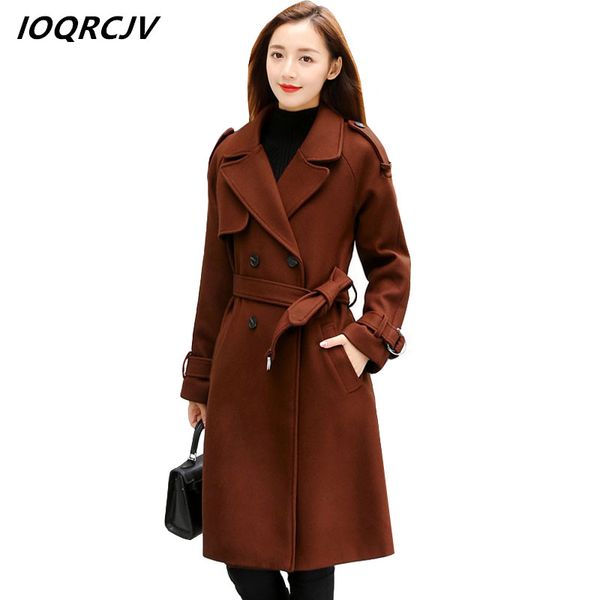 2018 new winter women woolen coats cocoon coat female medium-long overcoat slim blend woolen coat casaco loose outerwear s29, Black
2018 new winter women woolen coats cocoon coat female medium-long overcoat slim blend woolen coat casaco loose outerwear s29, Black