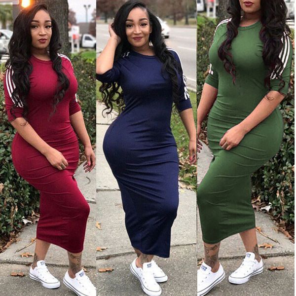 Ladies Winter Casual Bodycon Tight Pencil Long Dress Woman Cocktail Half Sleeved Midi Dresses Clubwear
Ladies Winter Casual Bodycon Tight Pencil Long Dress Woman Cocktail Half Sleeved Midi Dresses Clubwear