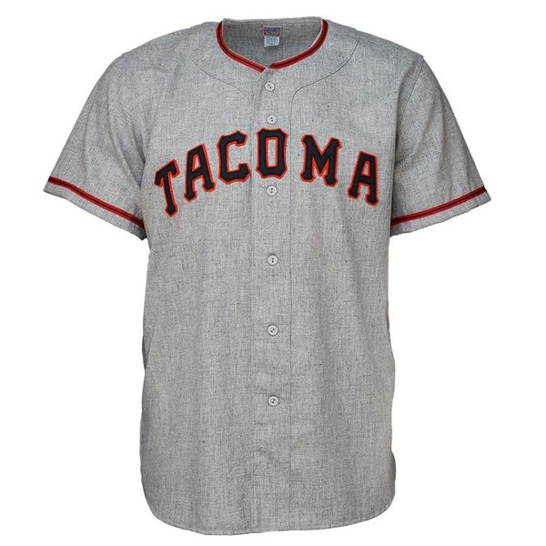 Tacoma 1960 Road Jersey 100% Stitched Embroidery Logos Vintage Baseball Jerseys Custom Any Name Any Number Free Shipping
Tacoma 1960 Road Jersey 100% Stitched Embroidery Logos Vintage Baseball Jerseys Custom Any Name Any Number Free Shipping