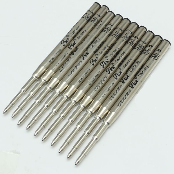 Hot Sell-10 Pcs Good Quality Black/Blue Ink International Standard Refill For Ballpoint Pens Smooth Writing MB Pen
Hot Sell-10 Pcs Good Quality Black/Blue Ink International Standard Refill For Ballpoint Pens Smooth Writing MB Pen