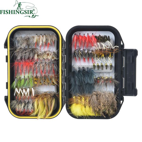 outdoors 100pcs fly tying fishing lure isca artificial cicada dry wet flies fly fishing flies baits for pike carp winter pesca tackle box
outdoors 100pcs fly tying fishing lure isca artificial cicada dry wet flies fly fishing flies baits for pike carp winter pesca tackle box
